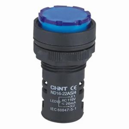 Ảnh của Đèn báo CHINT ND16-22AS/4 110V BLU phi 22