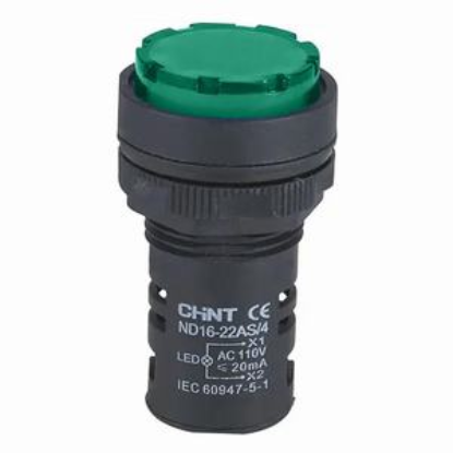 Ảnh của Đèn báo CHINT ND16-22AS/4 110V GRN phi 22