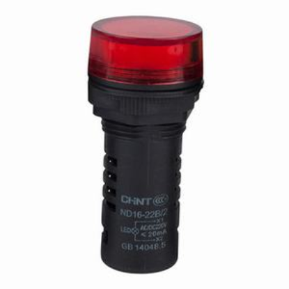 Ảnh của Đèn báo CHINT ND16-22B/2 220V RED phi 22