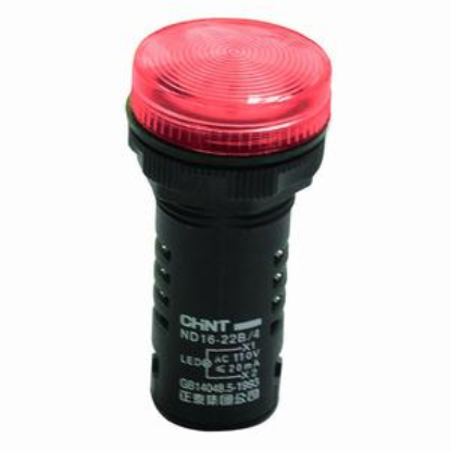 Ảnh của Đèn báo CHINT ND16-22B/4 110V RED phi 22