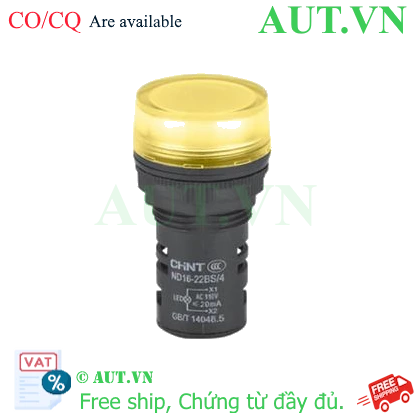 Ảnh của Đèn báo CHINT ND16-22BS/4 110V YEL phi 22