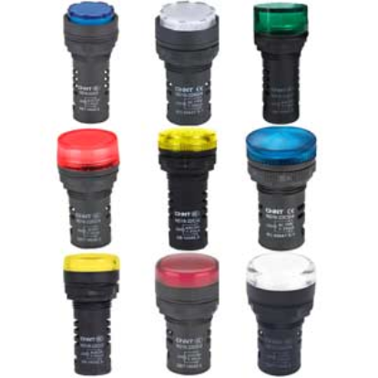 Ảnh của Đèn báo CHINT ND16-22C/4 110V YEL phi 22