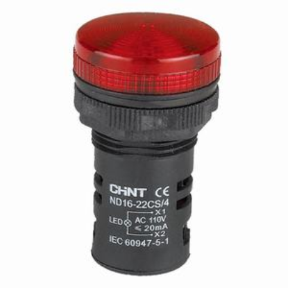 Ảnh của Đèn báo CHINT ND16-22CS/4 110V RED phi 22