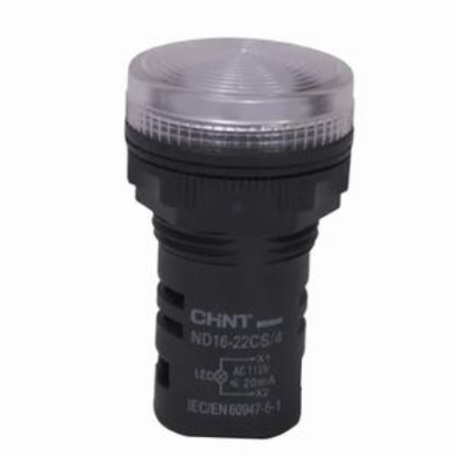 Ảnh của Đèn báo CHINT ND16-22CS/4 110V WHT phi 22