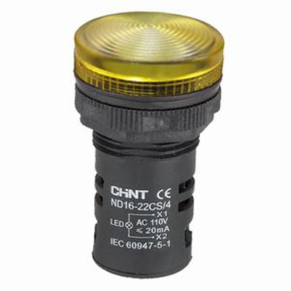 Ảnh của Đèn báo CHINT ND16-22CS/4 110V YEL phi 22
