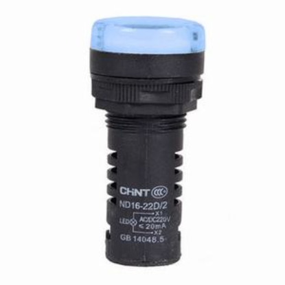 Ảnh của Đèn báo CHINT ND16-22D/2 220V BLU phi 22
