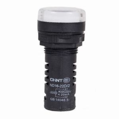 Ảnh của Đèn báo CHINT ND16-22D/2 220V WHT phi 22