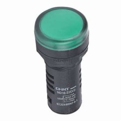 Ảnh của Đèn báo CHINT ND16-22D/2 24V GRN phi 22