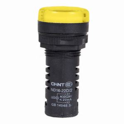 Ảnh của Đèn báo CHINT ND16-22D/2 24V WHT phi 22