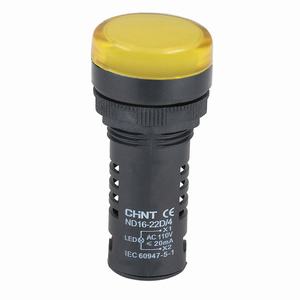 Ảnh của Đèn báo CHINT ND16-22D/4 110V YEL phi 22
