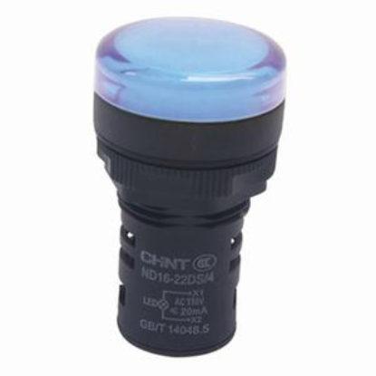 Ảnh của Đèn báo CHINT ND16-22DS/4 110V BLU phi 22