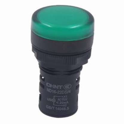 Ảnh của Đèn báo CHINT ND16-22DS/4 110V GRN phi 22
