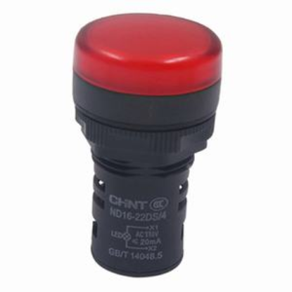 Ảnh của Đèn báo màu đỏ ND16-22DS/4 110V RED CHINT - Chính hãng