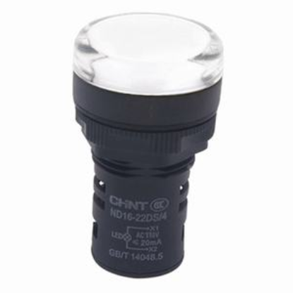 Ảnh của Đèn báo CHINT ND16-22DS/4 110V WHT phi 22