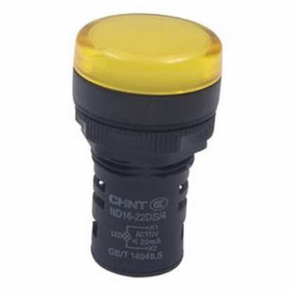 Ảnh của Đèn báo màu vàng ND16-22DS/4 110V YEL CHINT - Giá tốt