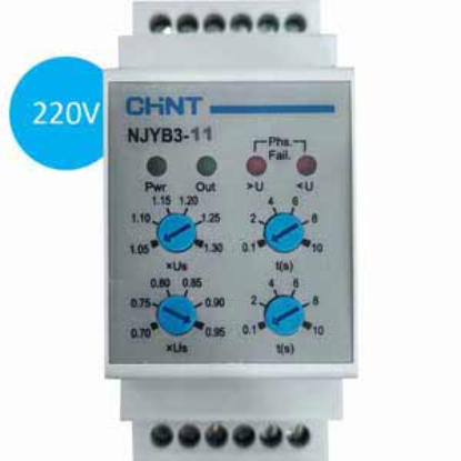 Ảnh của Rơ le bảo vệ CHINT NJYB3-11 AC220V 