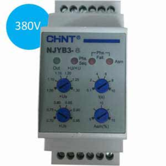 Ảnh của Rơ le bảo vệ CHINT NJYB3-8 AC380V 