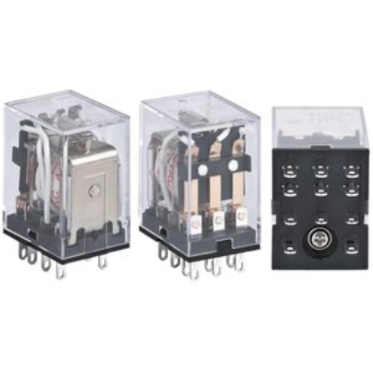 Ảnh của Relay trung gian CHINT JZX-22F(D)/4Z PLU AC12V 