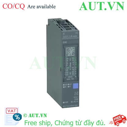 Ảnh của 6ES7134-6HB00-0DA1 SIEMENS | 24VDC - 0.95W - 16 bit