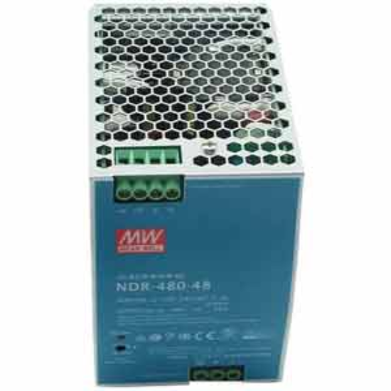 Ảnh của Bộ nguồn 480W một ngõ ra gắn thanh ray MEAN WELL NDR-480-48 