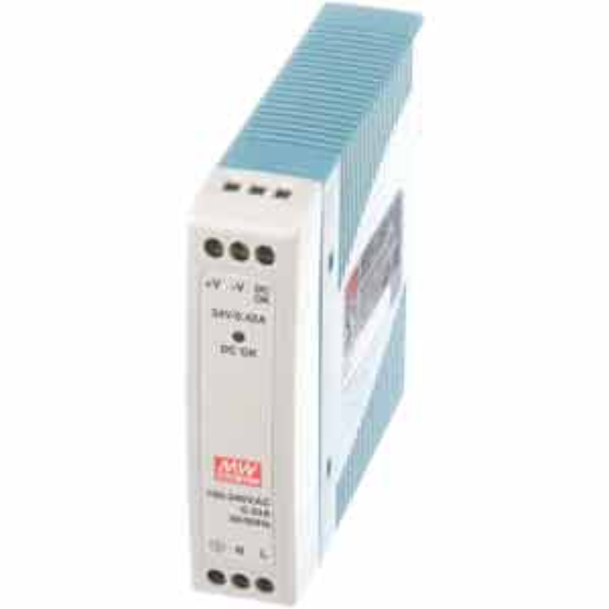 Ảnh của MDR-10-24 | Bộ nguồn lắp thanh ray Mean Well, DIN, 10W