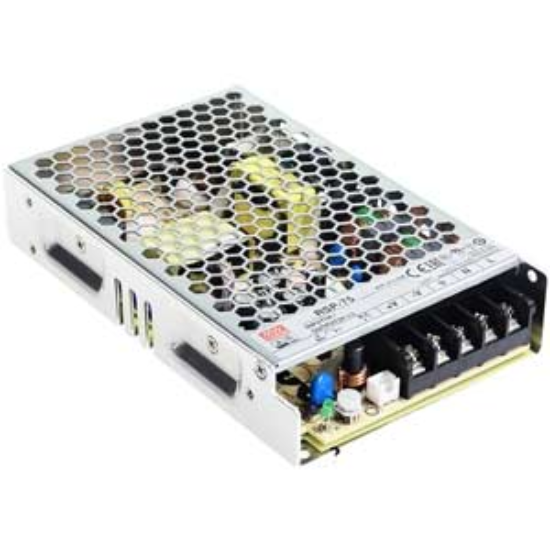 Ảnh của Bộ nguồn 75W đơn đầu ra với chức năng PFC MEAN WELL RSP-75-3.3 