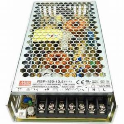 Ảnh của Nguồn 150W đơn đầu ra với chức năng PFC MEAN WELL RSP-150-13.5 