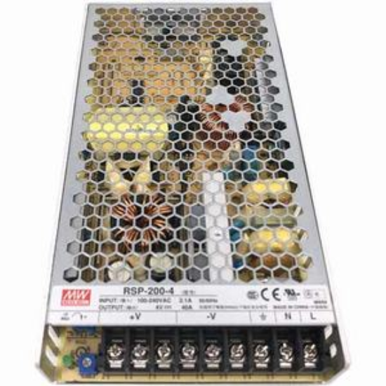 Ảnh của Nguồn 200W đơn đầu ra chức năng hiệu chỉnh hệ số công suất MEAN WELL RSP-200-4 
