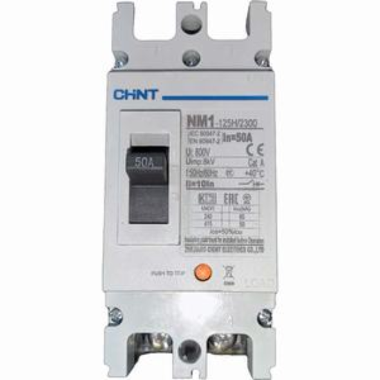 Ảnh của Áp tô mát khối điện áp 415-690VAC CHINT NM1-125H/2300 50A 