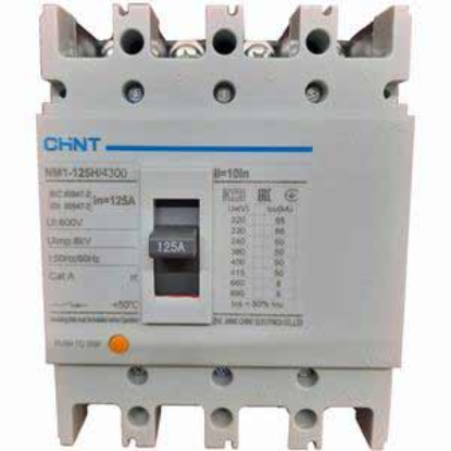 Ảnh của Áp tô mát khối điện áp 415-690VAC CHINT NM1-125H/4300 125A 