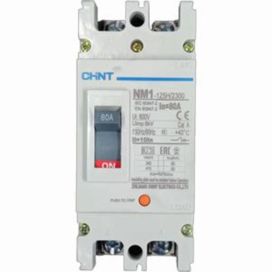 Ảnh của Áp tô mát khối điện áp 415-690VAC CHINT NM1-125H/2300 80A 