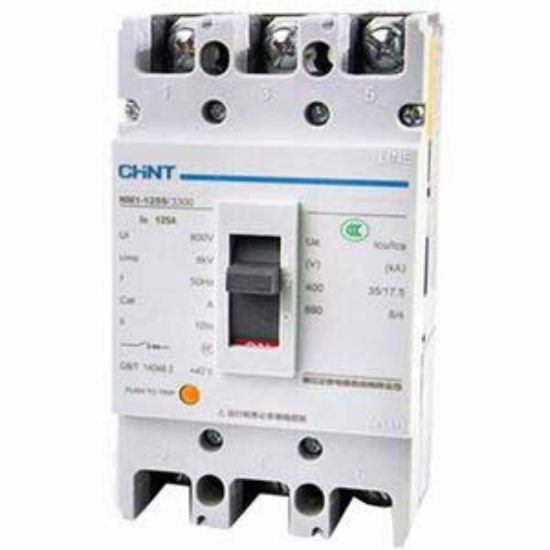 Ảnh của Áp tô mát khối điện áp 415-690VAC CHINT NM1-125S/3300 125A 