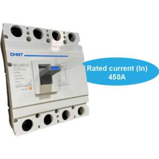 Ảnh của Át tô mát NM1-630S/4300 450A CHINT - 4P, 450A, 35kA
