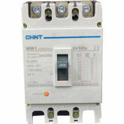 Ảnh của Aptomat 3 pha CHINT NM1-250S/3300 200A - 3P, 200A, 25kA