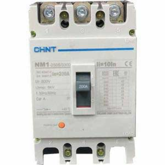 Ảnh của Aptomat 3 pha CHINT NM1-250S/3300 200A - 3P, 200A, 25kA