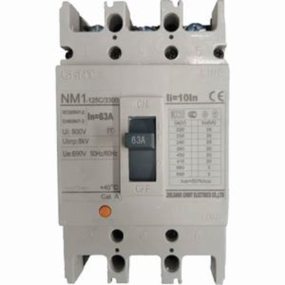 Ảnh của Áp tô mát CHINT NM1-125C/3300 63A - 3P, 63A, 20kA