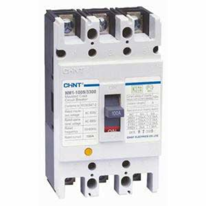 Ảnh của Áp tô mát khối điện áp 415-690VAC CHINT NM1-100S/3300 100A 