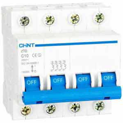 Ảnh của Cầu dao tự động CHINT eB 4P C10 4.5kA 
