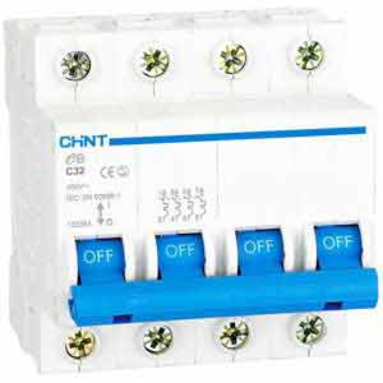 Ảnh của Cầu dao tự động CHINT eB 4P C32 4.5kA 