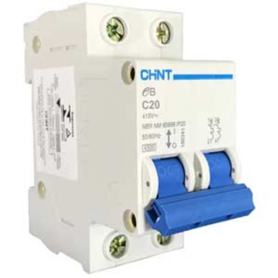 Ảnh của Cầu dao tự động CHINT eB 2P C20 4.5kA 