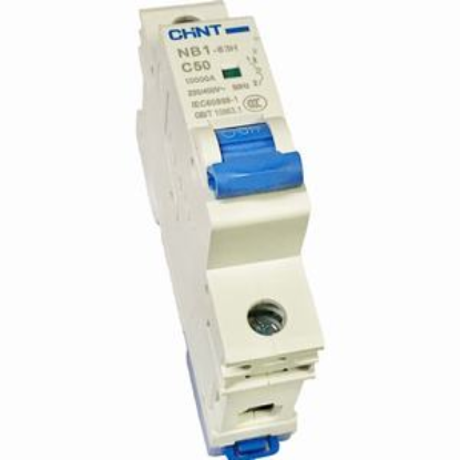 Ảnh của Áp tô mát CHINT NB1-63H 1P C50 10kA DB 