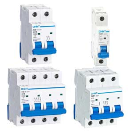 Ảnh của Áp tô mát CHINT NB1-63H 2P B32 10kA 