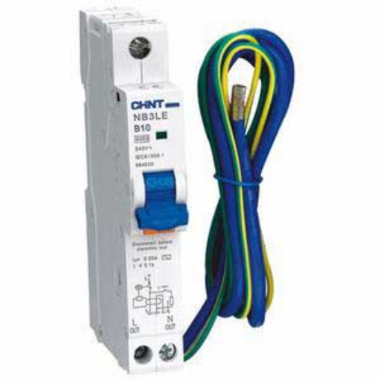 Ảnh của Aptomat chống giật CHINT NB3LE-32 1P+N B10 30mA 