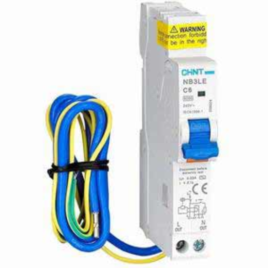Ảnh của Aptomat chống giật CHINT NB3LE-32 1P+N C6 30mA 