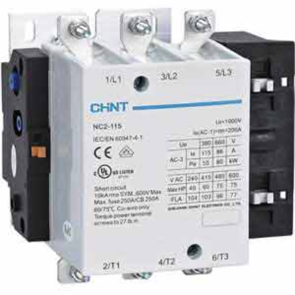 Ảnh của Khởi chint | NC2-115 380V 3 pha, sản phẩm mới 100%