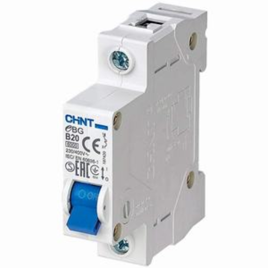 Ảnh của MCB CHINT eBG 1P B20 6kA 