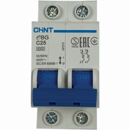 Ảnh của MCB CHINT eBG 2P C25 6kA 