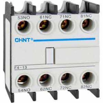Ảnh của Tiếp điểm phụ cho công tắc tơ NC2 CHINT F4-13 