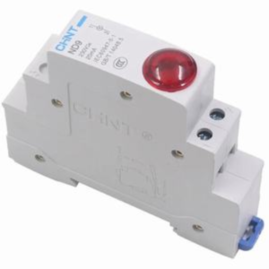 Ảnh của Đèn báo gắn thanh ray dạng module CHINT ND9-1/R 230V 