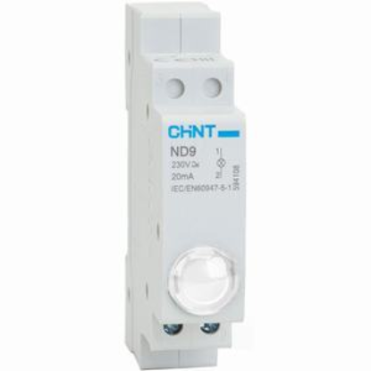 Ảnh của Đèn báo gắn thanh ray dạng module CHINT ND9-1/W 230V 